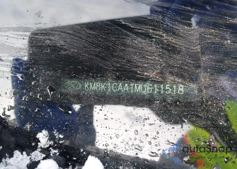 2021 Hyundai Kona Se from USA, damaged, VIN KM8K1CAA1MU611518
